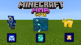 Minecon live 2020 Mob VOTE Whats THE Best Mob To pick [upl. by Wollis463]