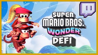 Rediff 04012023 🔴 Finir Super Mario Bros Wonder avec des longs jumps [upl. by Leahcimnhoj]