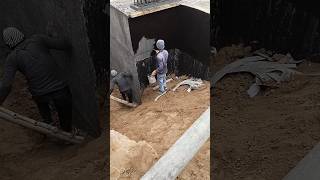 Waterproofing wall  Dr Fixit waterproofing civilengineering waterproofing [upl. by Meryl]