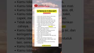 Gambaran di surga nanti😊😊 dakwahislam motivasiislam [upl. by Ferris306]