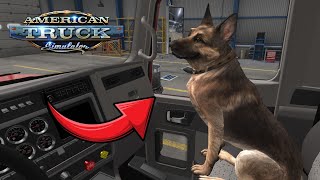 Perros animados mascotas en tu trailer  mod review descarga gratis  ATS 150 [upl. by Etak]