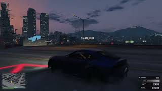 Drift Race  Highway Code Grand Theft Auto V Online [upl. by Leith]