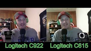 Logitechs C922 or C615 [upl. by Ginni]