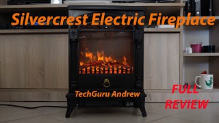 Silvercrest Electric Fireplace [upl. by Townie]