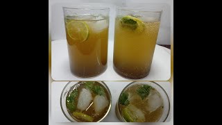 Lemon mint mojito  Mint Lemonade  Refreshing drink [upl. by Berlyn696]