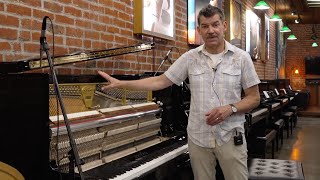 Schimmel K132 Upright Piano at Classic Pianos Portland [upl. by Enileqcaj127]