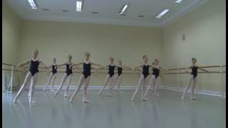 Vaganova Ballet Academy Tondu and Adagio [upl. by Ilsel]