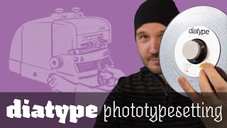 Phototypesetting with the Berthold ‹diatype› [upl. by Akilam150]