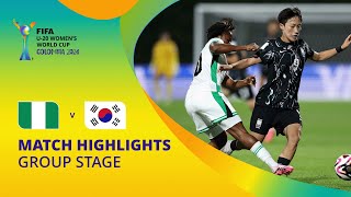 Nigeria v Korea Republic  FIFA U20 Womens World Cup Colombia 2024  Match Highlights [upl. by Wanids653]