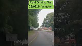 Real UK Driving Test Dashcam Footage South Wigston drivingtest dashcam [upl. by Boser]