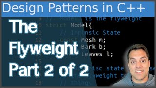 Flyweight Structural Design Pattern in C  Part 2 of 2  Implementation with factory [upl. by Izaak38]