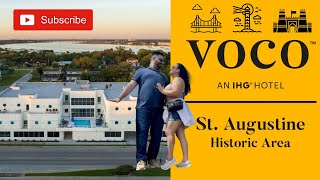 Luxury Meets History  A Stay at Voco Hotel in St Augustine🏝️ [upl. by Ihcekn]