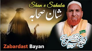 Shan e Sahaba Bayan By Najam Ali Shah New Bayan [upl. by Trilly]