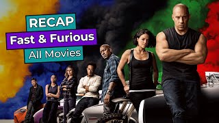 Fast amp Furious RECAP All Movies before Fast X [upl. by Stead]