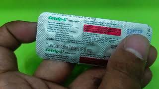 Levocetirizine Tablets IP 5mg Uses In Hindi  Cetcip L Tablet Uses In Hindi [upl. by Sreip314]