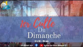 EN DIRECT  Culte Dadoration et de louange  Eglise de Dieu Delmas 17  Dimanche 4 Fevrier 2024 [upl. by Geller]