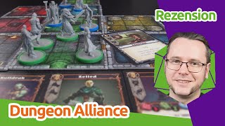 Dungeon Alliance  Vielseitiger deterministischer Dungeon Crawler  BrettspielRezension  staygeeky [upl. by Ernesto479]