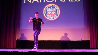 1A  2nd Place  Gentry Stein  2014 US National YoYo Contest [upl. by Grand]