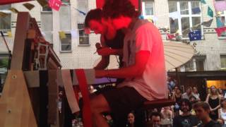 Tom Adams feat Nils Frahm on the Klavins Una Corda Piano in Berlin June 10 2014 [upl. by Iviv248]