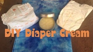 DIY Diaper Cream Cloth Diaper Safe [upl. by Zelde871]