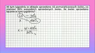 Proporcje w zadaniach tekstowych klasa 6 i 7 zadanie 4 [upl. by Sosthena]