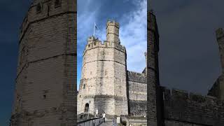 UK  Wales Caernarfon Castle UNESCO World Heritage Site wales castle unescoheritagesite [upl. by Aita]