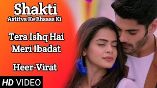 Tera Ishq Hai Meri Ibadat  Full Song  Shakti  HeerVirat [upl. by Sedecrem686]