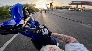 INSANE SWERVES ON 2023 YZ450F [upl. by Smeaj]