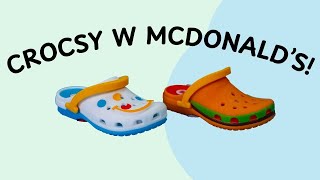 Miniaturowe buty CROCS w McDonalds  Mamy je wszystkie [upl. by Ahsatsana]