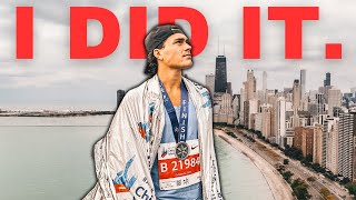 I RAN A SUB 3 HOUR MARATHON  Chicago Marathon 2023 [upl. by Lot512]