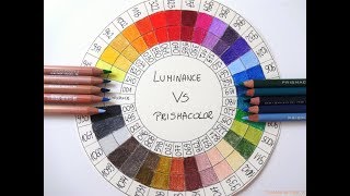 Luminance vs Prismacolor  Colors Matching [upl. by Glory]