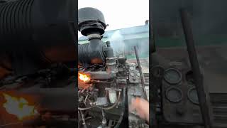 fBikED  Massive Secondhand diesel engine restarted MrMachineries Shorts [upl. by Eeloj31]