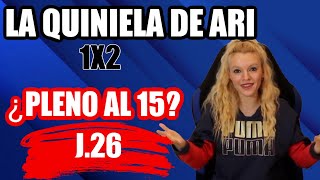 ⇶Pronóstico de la Quiniela de Ari Jornada 26 💁Arice Fútbol Tv [upl. by Ilhsa]