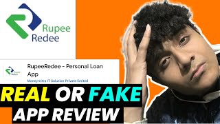 Rupee Redee Loan App Real Or Fake Rupee Redee Loan App Review instantloanapp loanapp [upl. by Huff72]