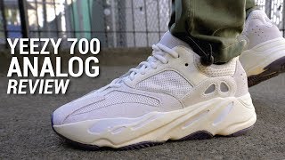 Adidas YEEZY Boost 700 Analog Review amp On Feet [upl. by Pacheco522]