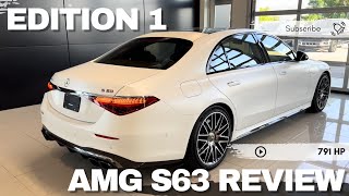 2024 MercedesAMG S63 E Performance EDITION 1 Review by Motorcar  2024 S63 EPerformance Edition 1 [upl. by Bradney90]