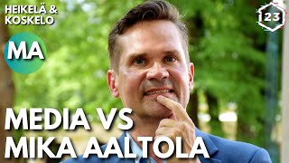 Kaunamedia estää Mika Aaltolan presidenttiyden  Heikelä amp Koskelo 23 minuuttia  744 [upl. by Orella]