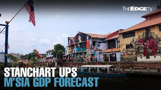 NEWS StanChart ups M’sia GDP forecast [upl. by Llerrat]