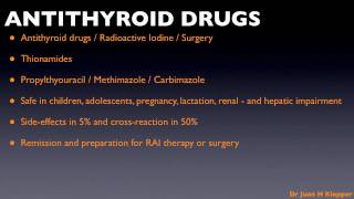 Graves Disease Part 3 Antithyroid Drugsmov [upl. by Jozef]