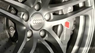 2013 Audi R8 Coupe driving footage [upl. by Azelea]