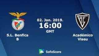 Benfica B  Académico de Viseu  Tudo Sobre Futebol [upl. by Aysahc185]