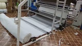 quilting machine HC 2500 350 gsm cotton quilting 👏🙏🙏🌹🌹 [upl. by Aholla]