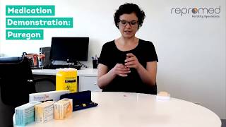 Puregon Medication Demonstration [upl. by Itch]