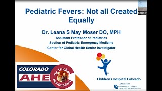 COAHECs Mini Med presentation Pediatric Fevers Not All Created Equal [upl. by Adnawyt]