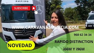 RAPIDO DISTINCTION i66M y i96M MERCEDES [upl. by Analos]