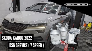 Skoda Karoq  7 Speed DSG Service [upl. by Aikyt]