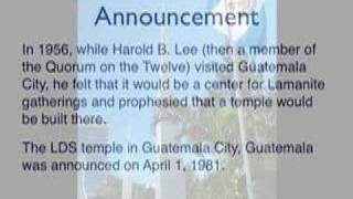 Guatemala City Guatemala LDS Mormon Temple  Mormonism [upl. by Pia]