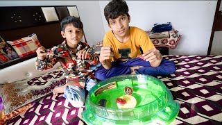 Piyush Vs Kunali 😍 Beyblade Fight [upl. by Acirred]