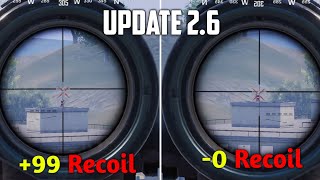 UPDATE 26🔥New Illegal Less Recoil HACK Trick😱 [upl. by Neesay]