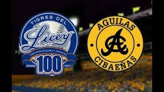 aguilas vs licey en vivo [upl. by Selle]